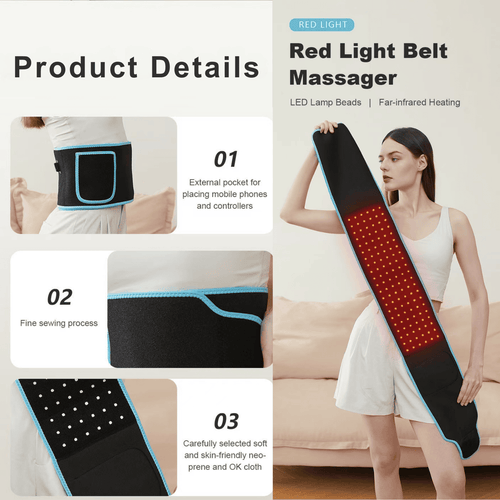 LED Red Infrared Light Therapy Belt