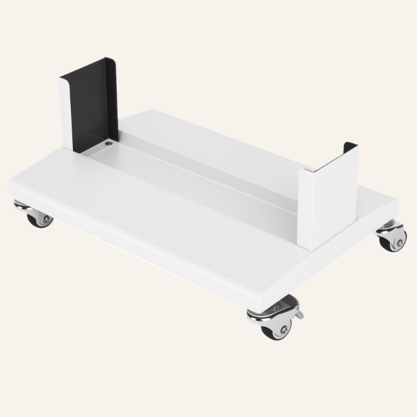 FriendRedLight Essential Panel rolling stand with wheeled base