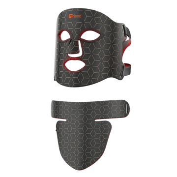 LED Black Face Mask & Nect Set