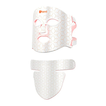 LED White Face Mask & Nect Set
